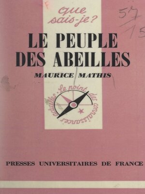 cover image of Le peuple des abeilles